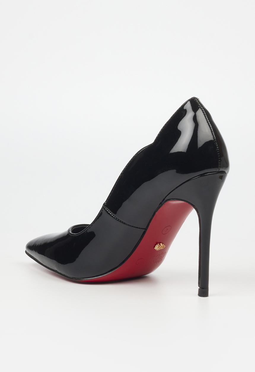 Miss Black - Lola 1 court heel - black