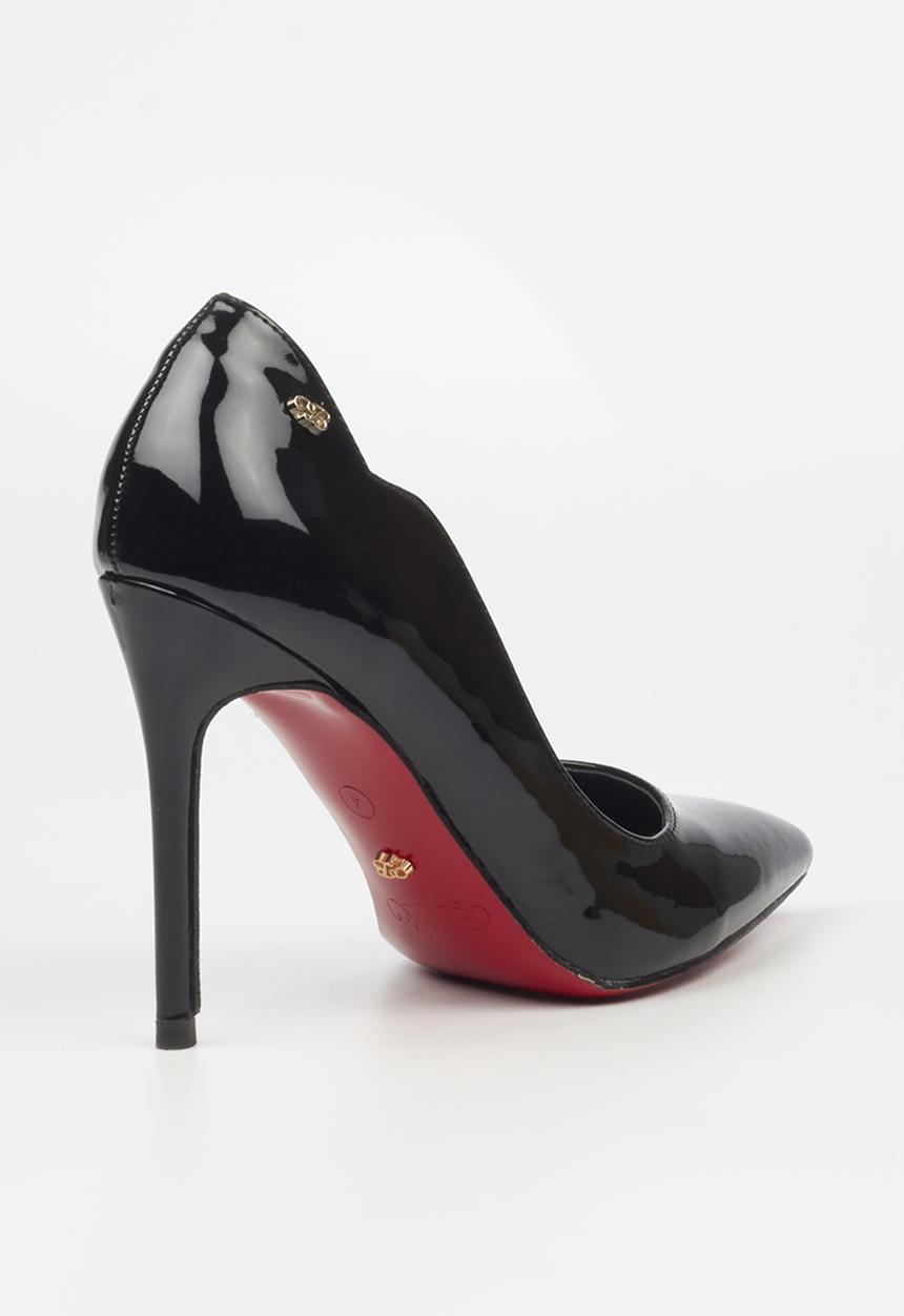 Miss Black - Lola 1 court heel - black