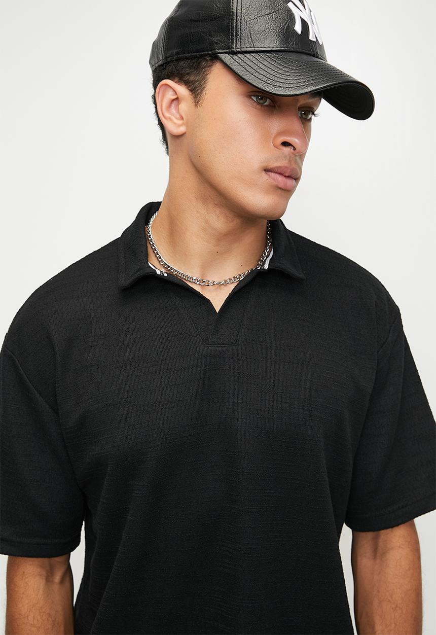 Brave Soul - Polo T-shirts - Jet Black