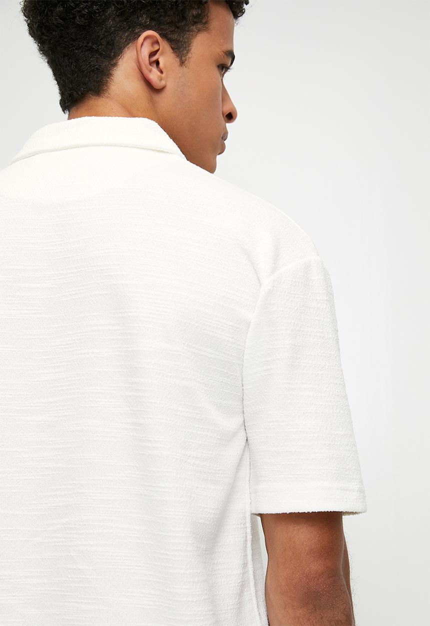 Brave Soul - Polo T-Shirts - Cream