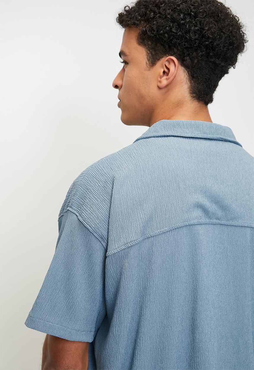 Brave Soul - Shirts - Light Blue