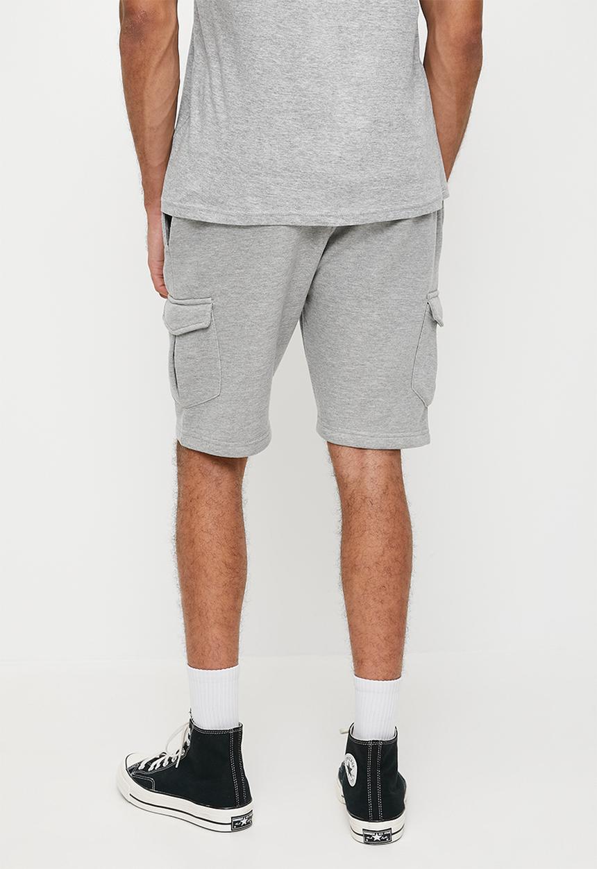 Brave Soul - Shorts - Light Grey Marl