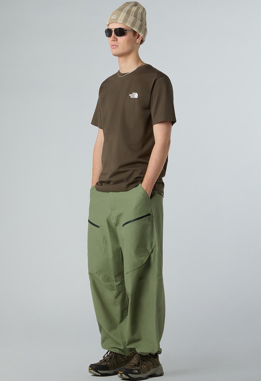 The North Face - Short Sleeve Simple Dome Tee - Taupe Green