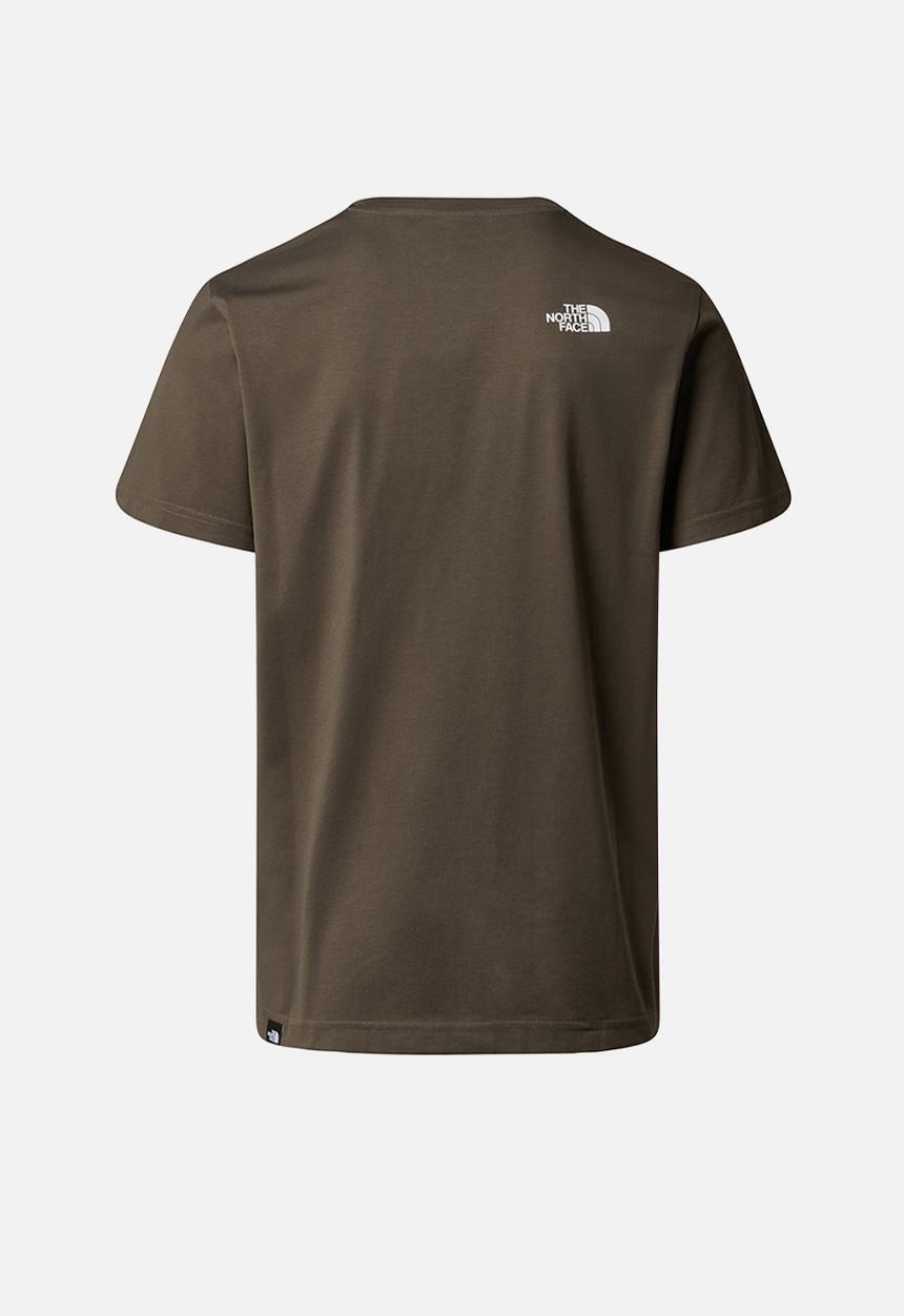 The North Face - Short Sleeve Simple Dome Tee - Taupe Green
