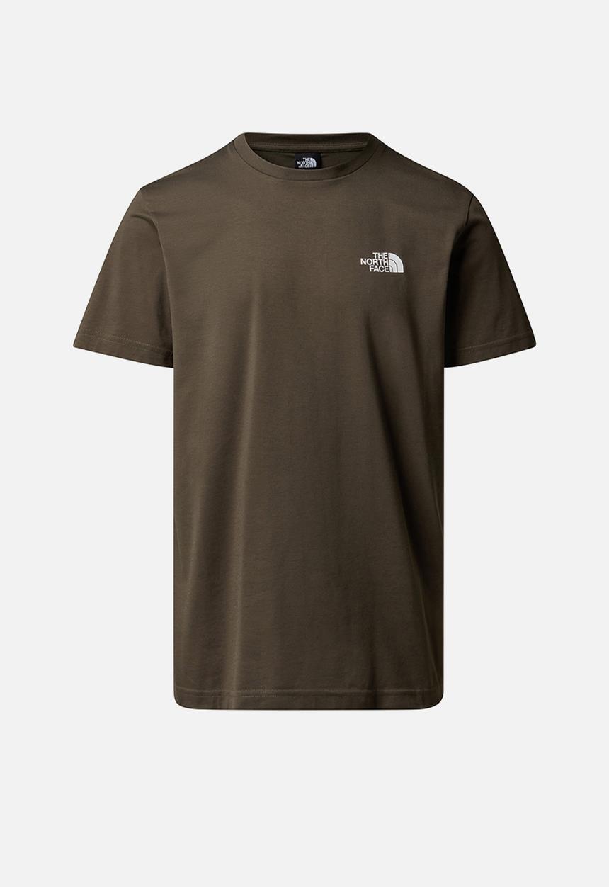 The North Face - Short Sleeve Simple Dome Tee - Taupe Green