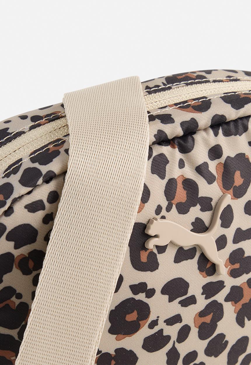 PUMA - Pop crossbody bag - toasted almond animal