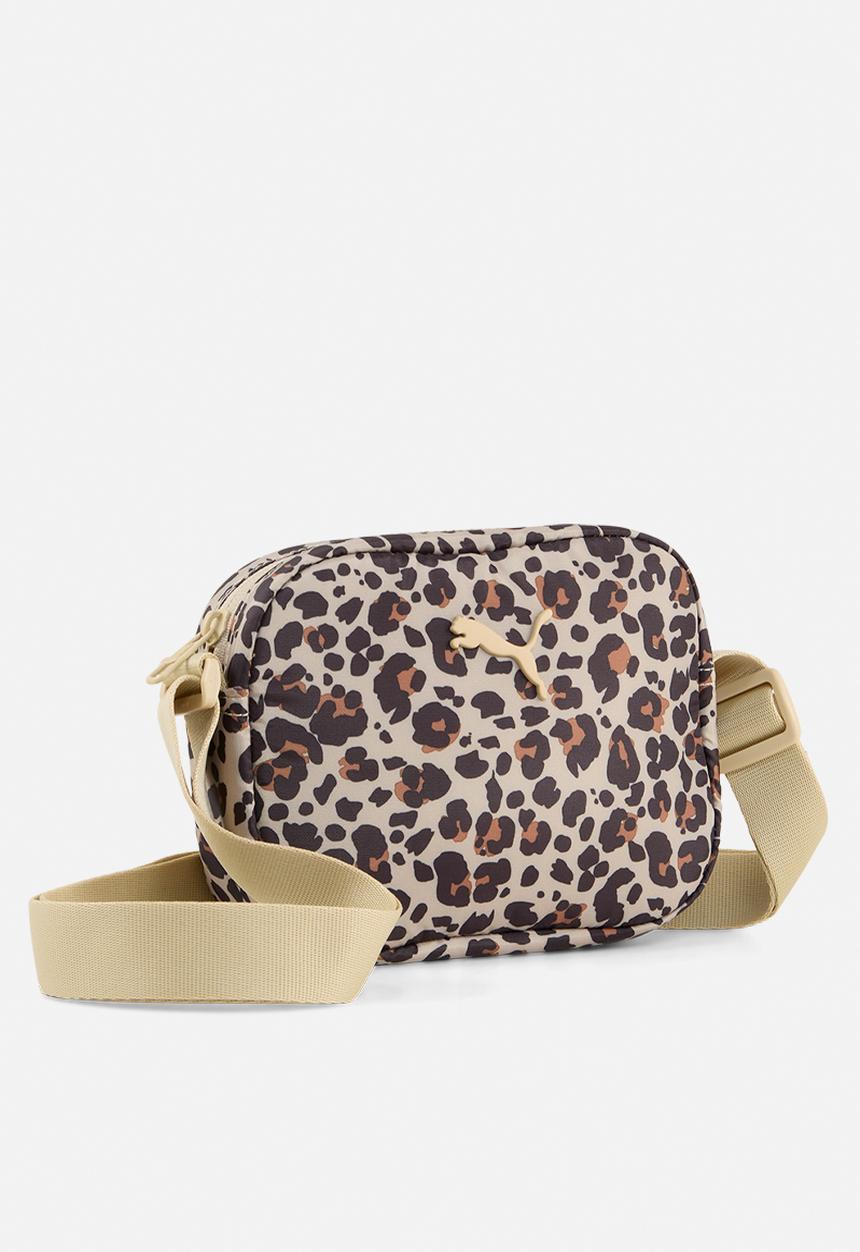 PUMA - Pop crossbody bag - toasted almond animal