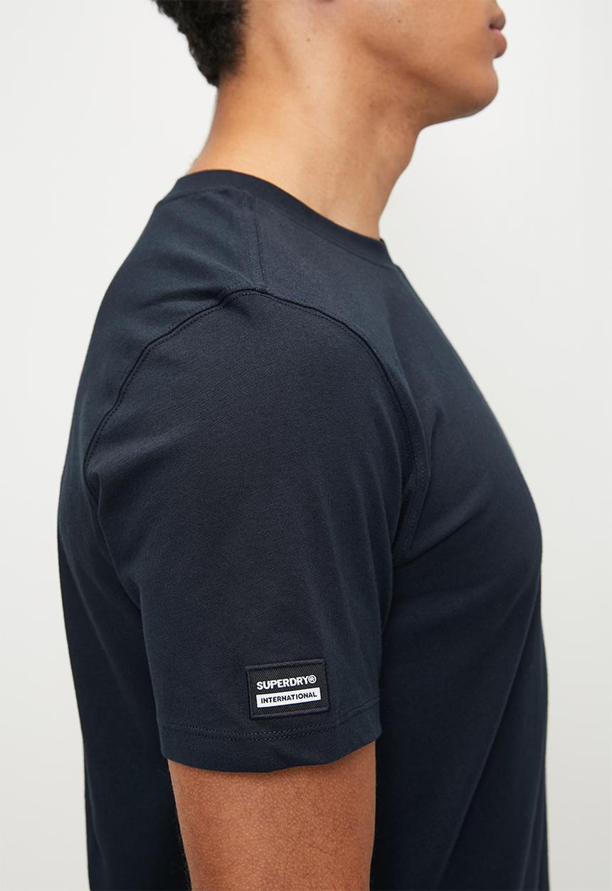 Superdry. - City Tee - Eclipse Navy