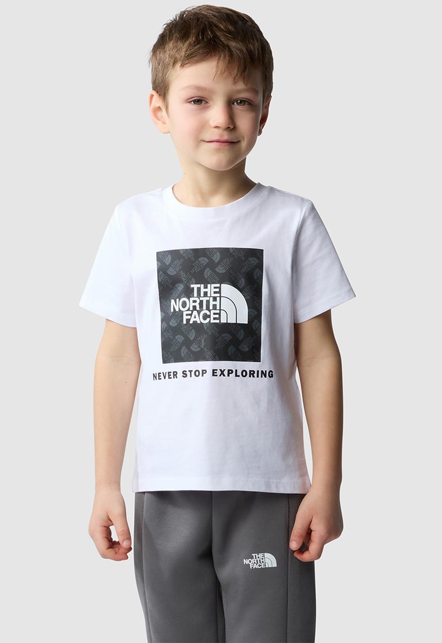 The North Face - Kid S/S Lifestyle Graphic Tee-Tnf White