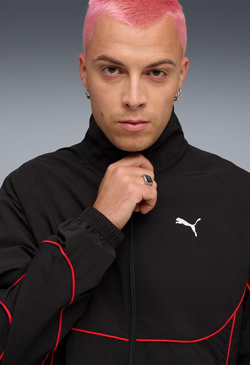 PUMA - Pumatech-x track jacket wv - puma black