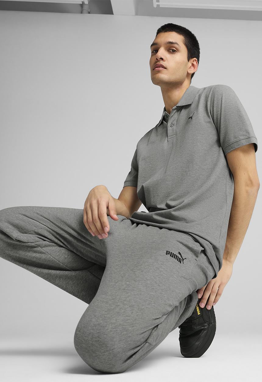 PUMA - Essential Pique Polo - Grey
