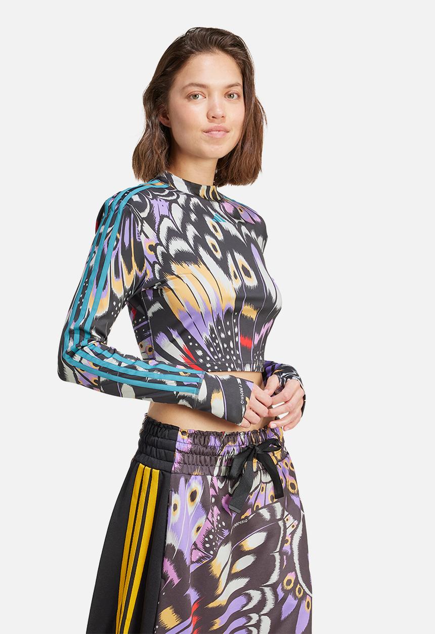 adidas Performance - Farm Longsleeve Black/Prepur/Lusred