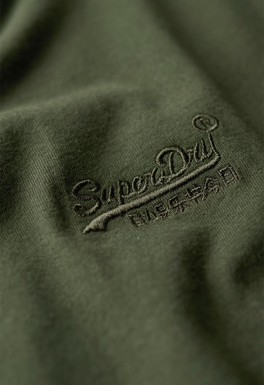 Superdry. - Essential Logo Emb Tee - Duffel Bag Green