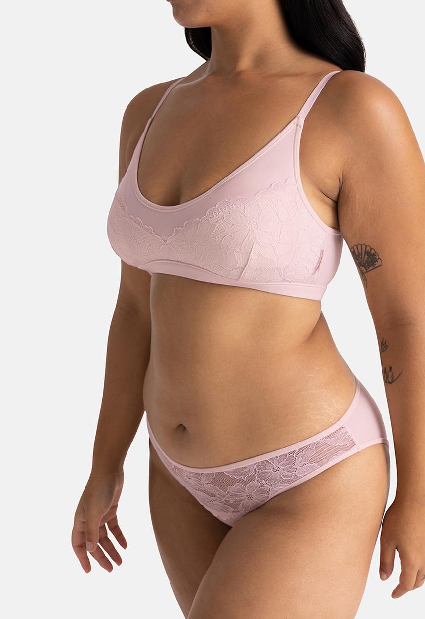 DORINA - Plus Jazyln bralette - pink3