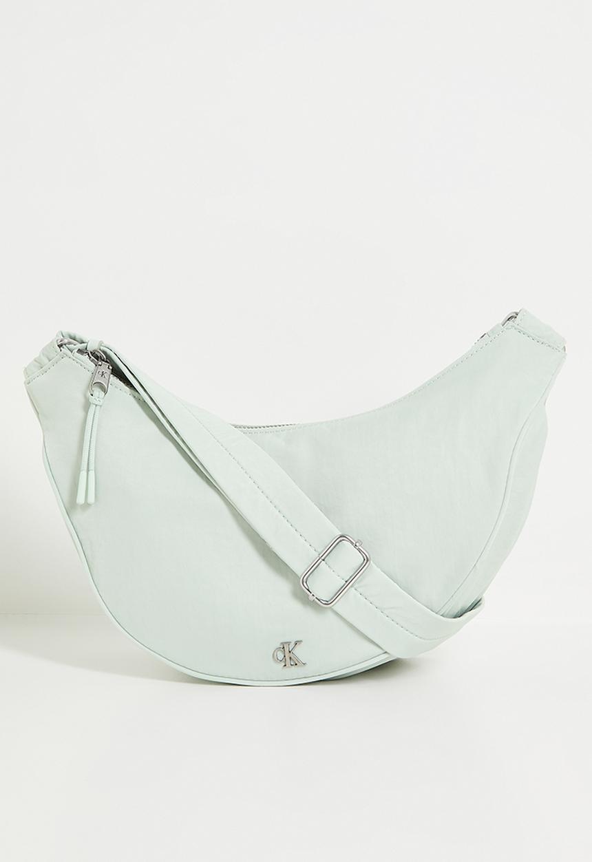 Calvin Klein - Luna nylon sling bag- sky grey
