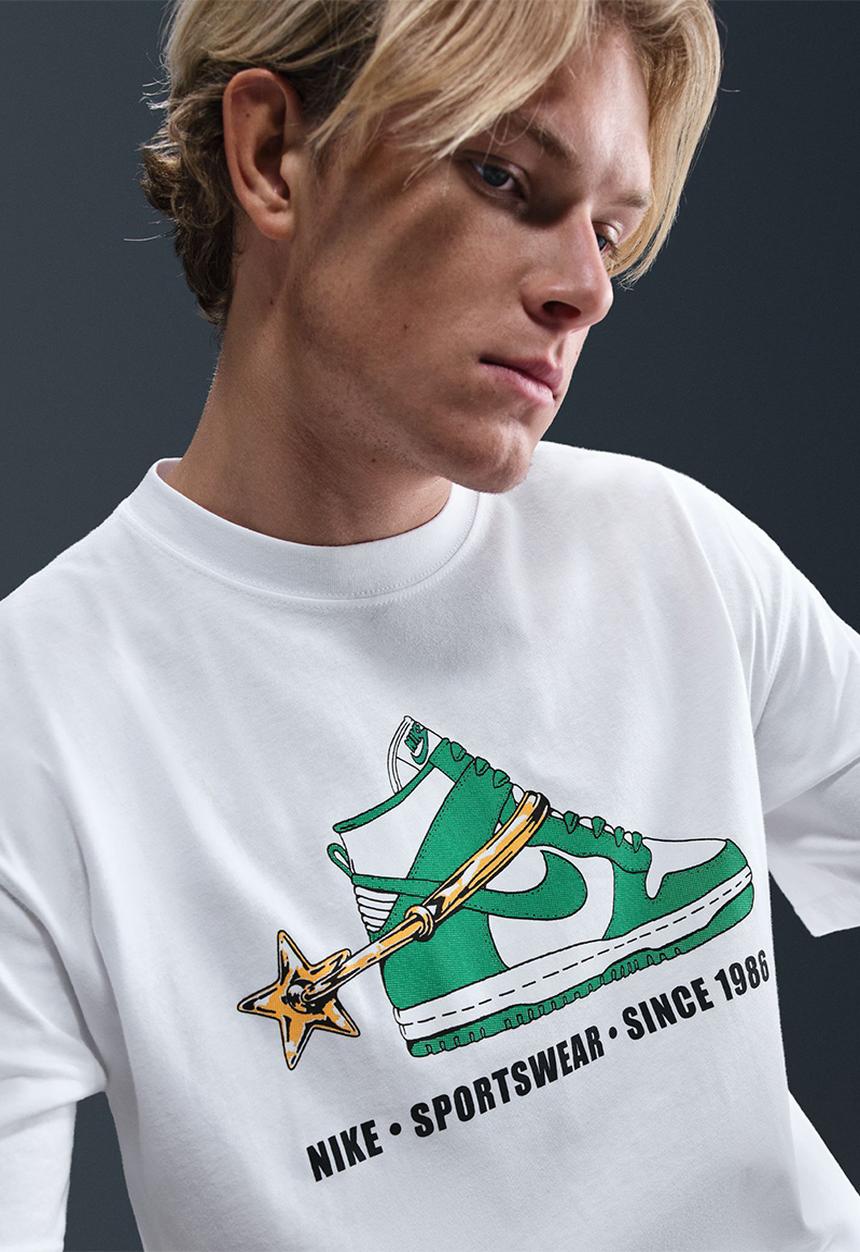 Nike - NSW Max90 OC Vintage T-Shirt  - White