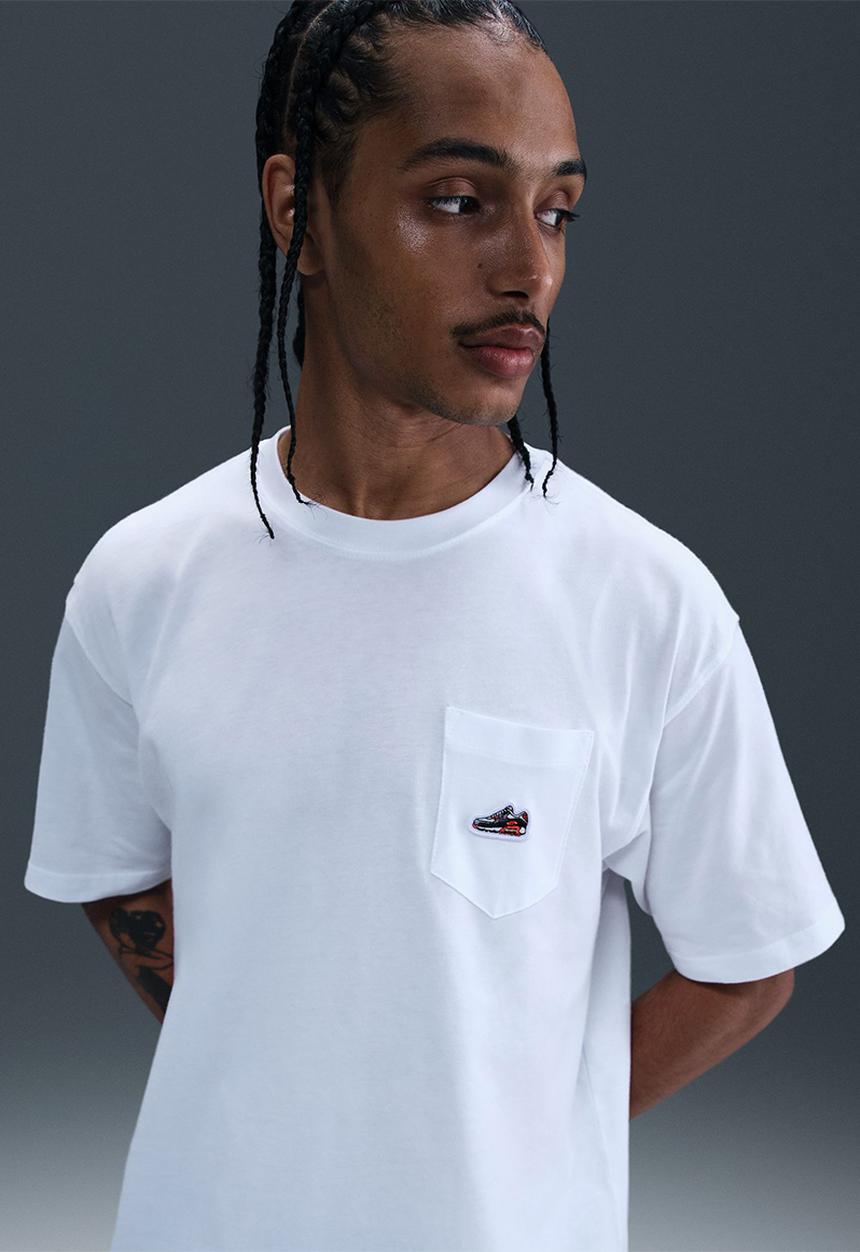 Nike - NSW  Acces Patch Cnct Tee  - White