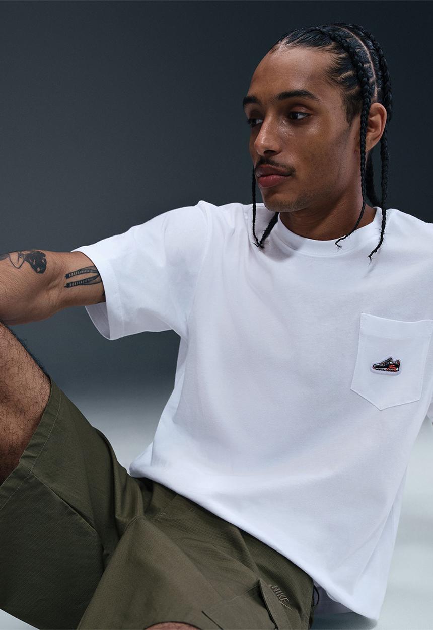 Nike - NSW  Acces Patch Cnct Tee  - White