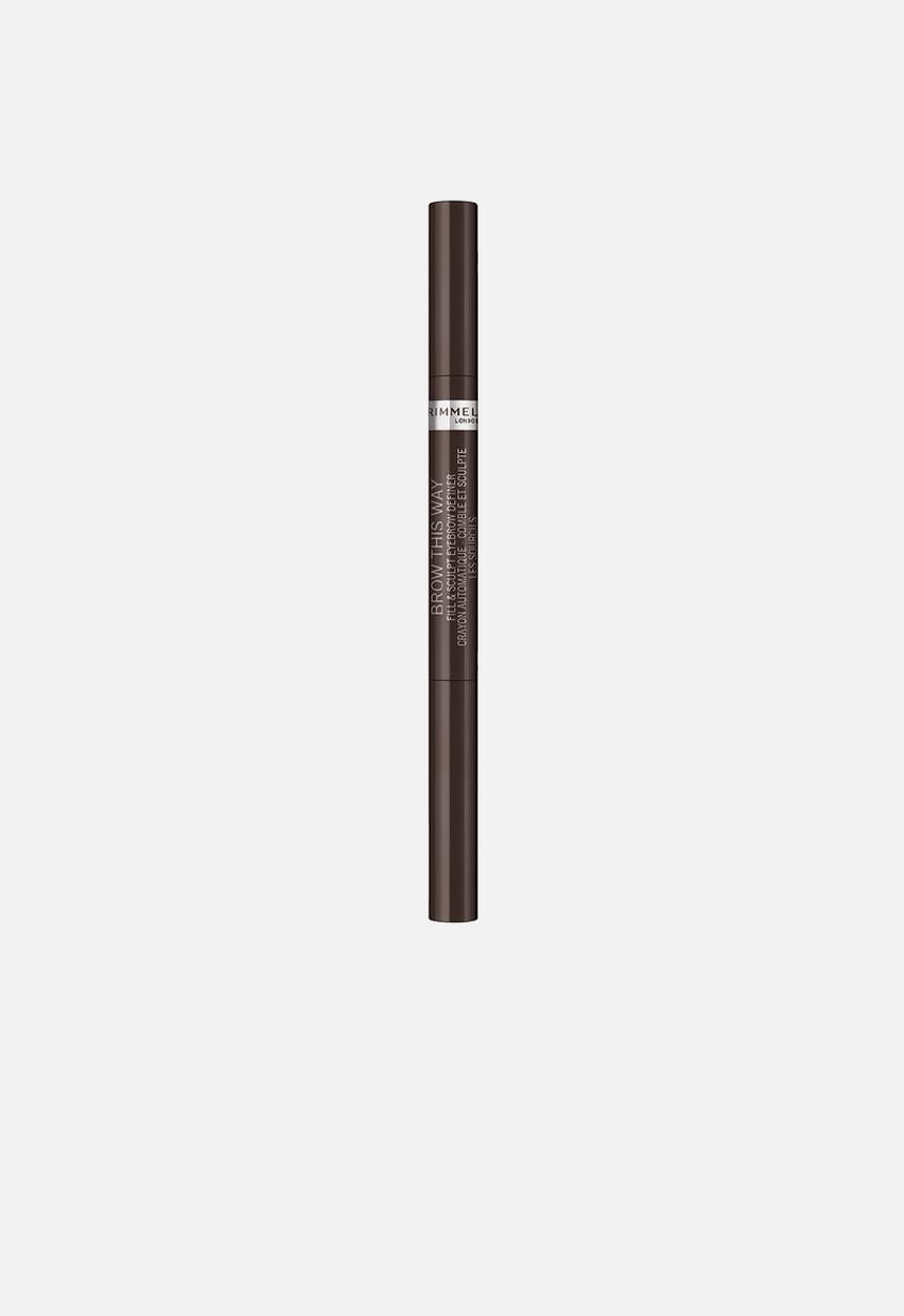 Rimmel - Brow This Way Eyebrow 2in1 Fix - Dark