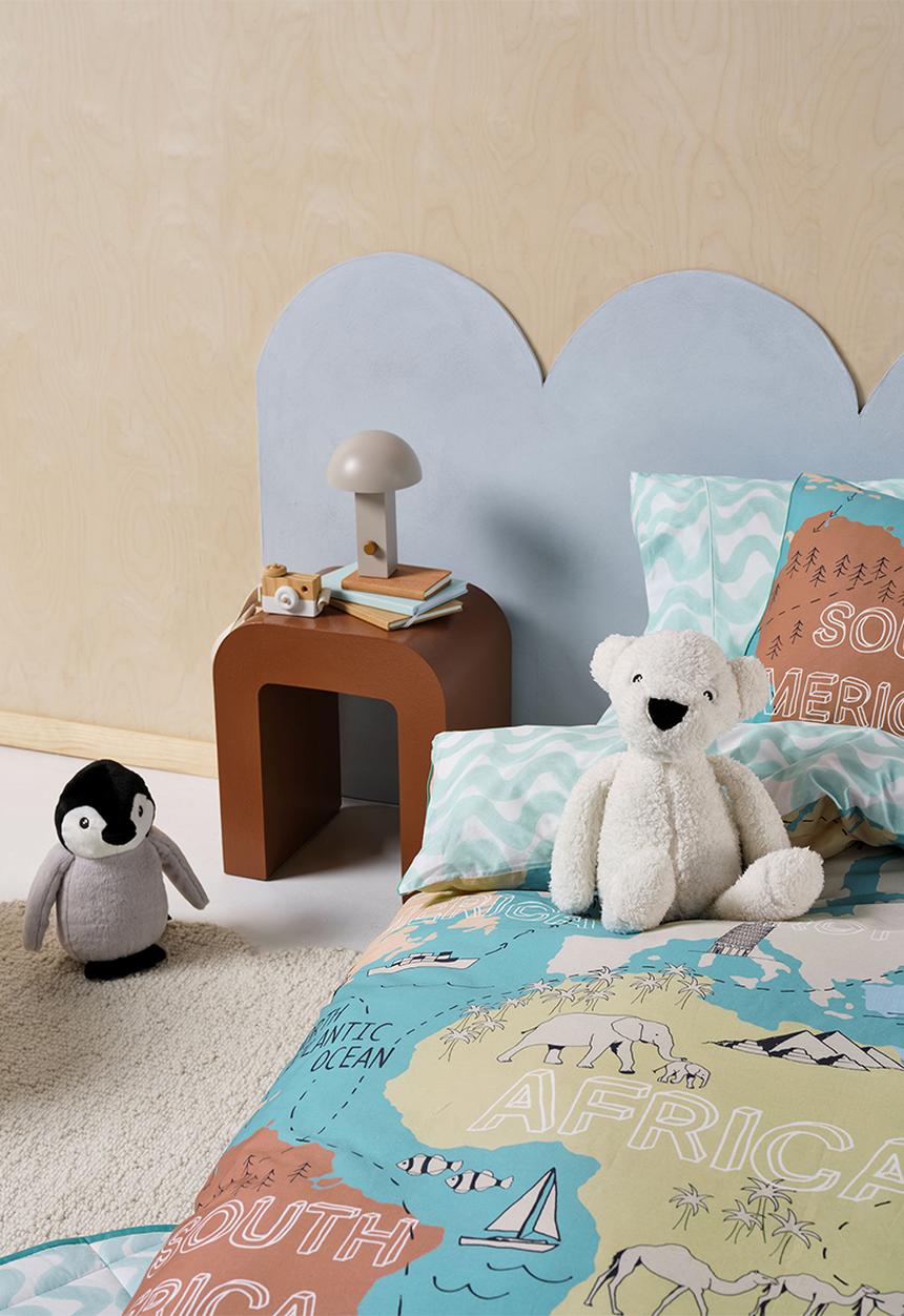 Linen House - Atlas Duvet Cover Set - blue
