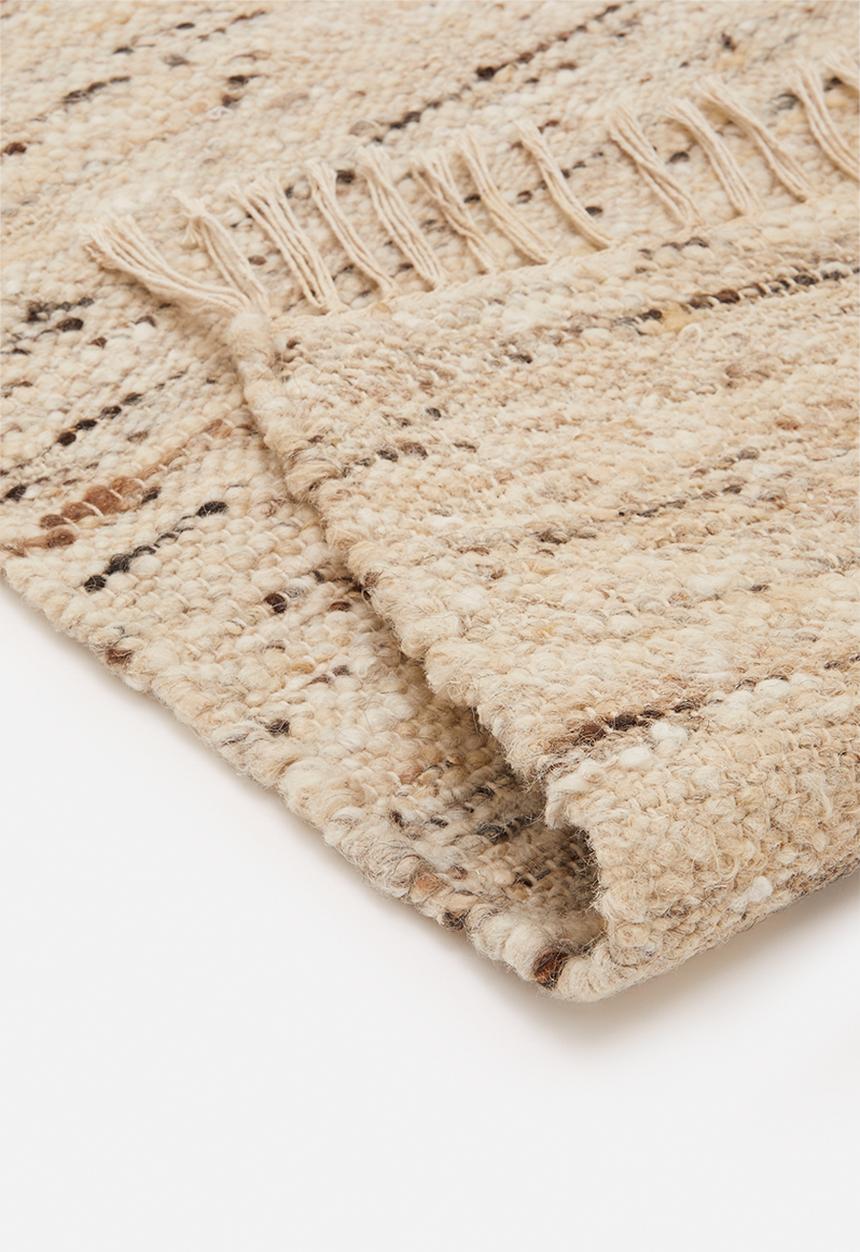 Sixth Floor - HADLEY Wool Blend Rug Ivory Fleck