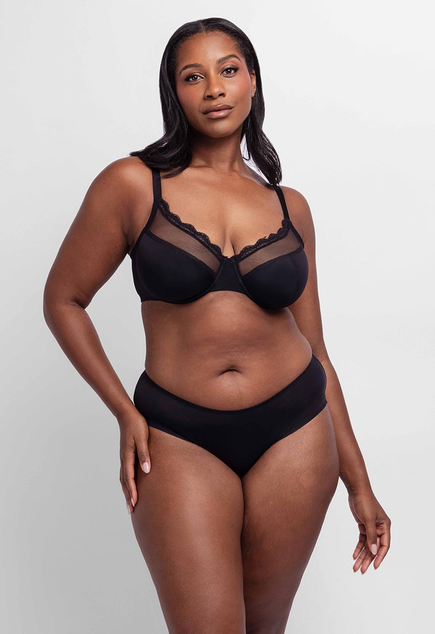 DORINA - Curvy Jana 2pack wired bra - pink/black