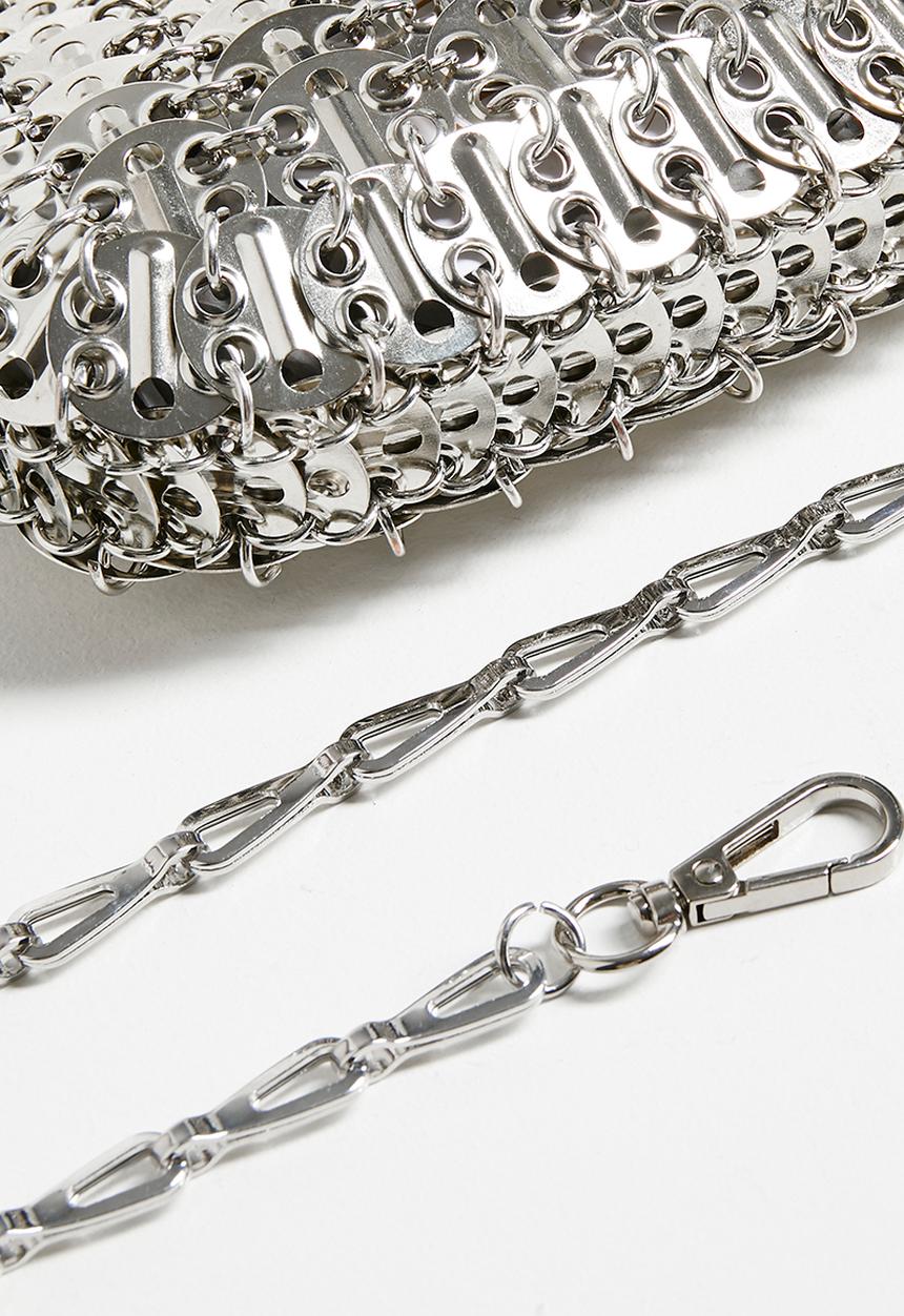 Tessa Design - Rebecca chainmail shoulder bag-silver