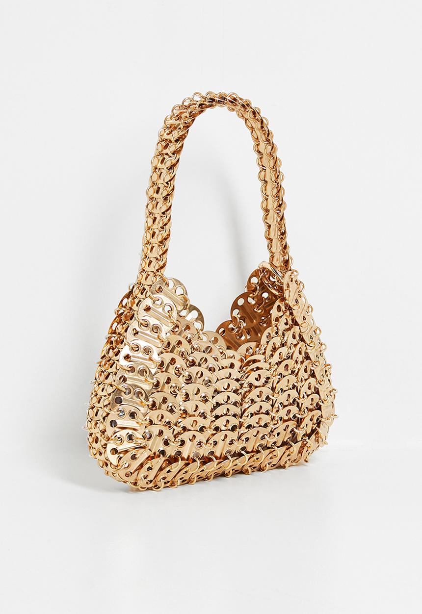 Tessa Design - Rebecca chainmail shoulder bag - gold