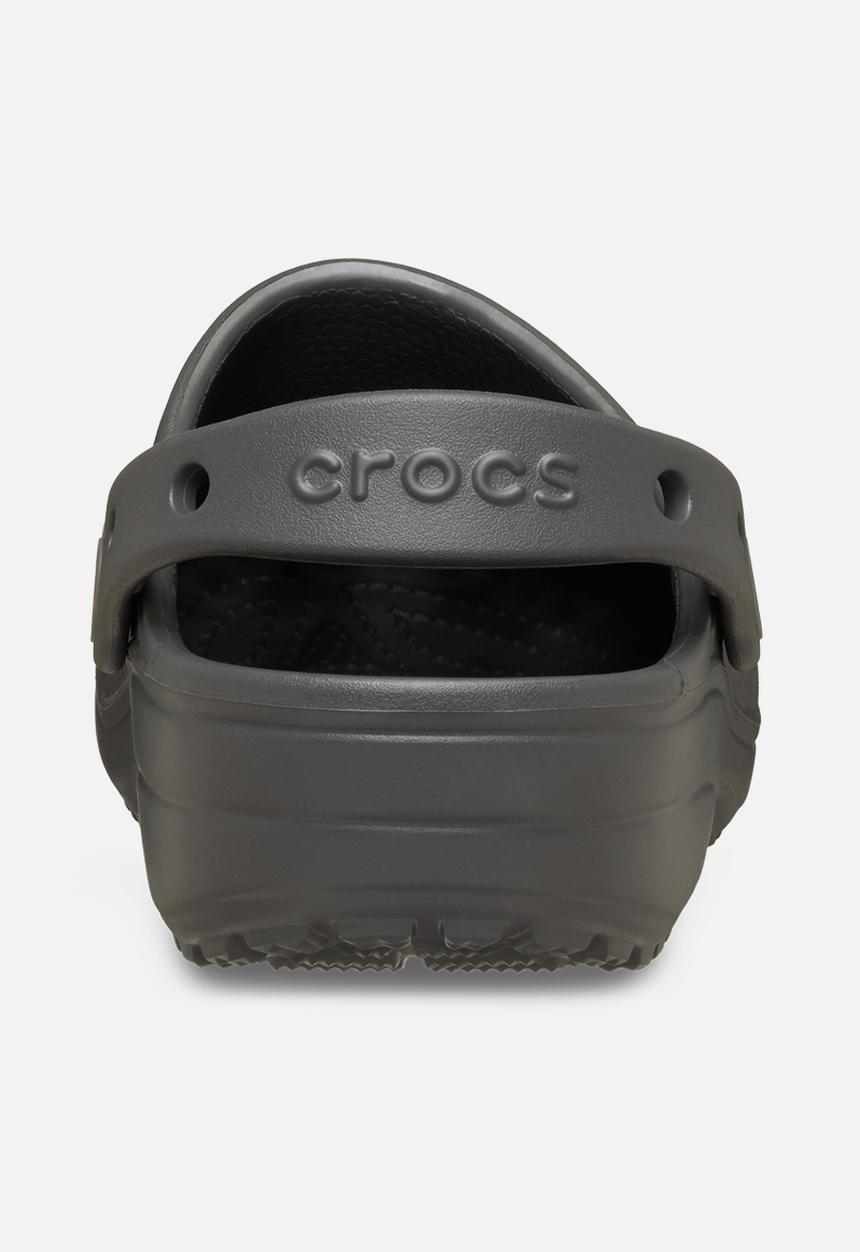 Crocs - Classic sic floral cut out clog - black sand