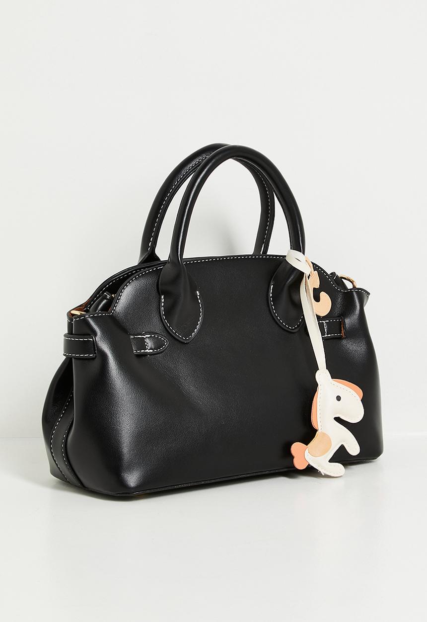 Tessa Design - Julie cross body tote bag - black