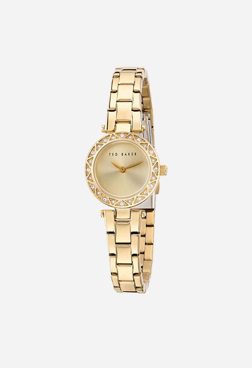 Ted Baker - Ygd rsst case yg dial  rsst bracelet - yellow gold