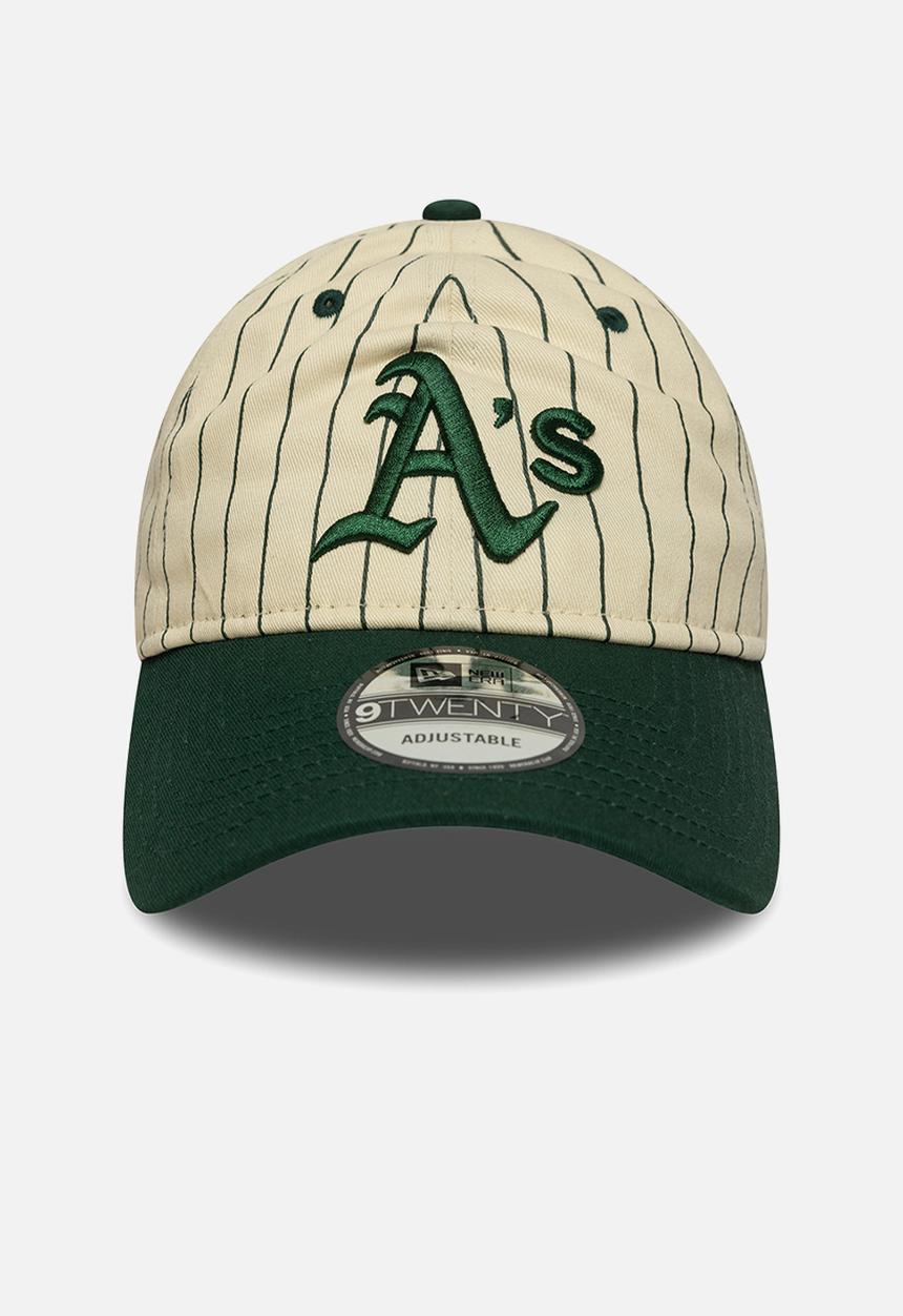 New Era - Pinstripe 9Twenty® Oakland Athletics Dkg - Dark Green
