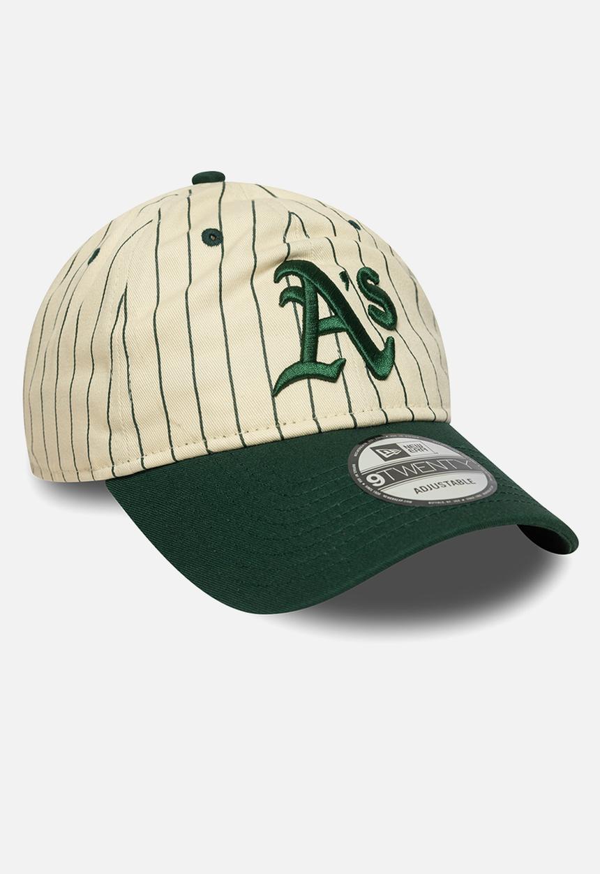 New Era - Pinstripe 9Twenty® Oakland Athletics Dkg - Dark Green