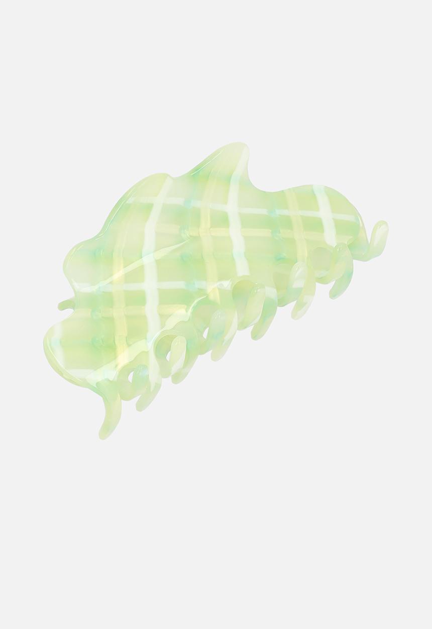 Tessa Design - Petunia hair claw clip-pastel green