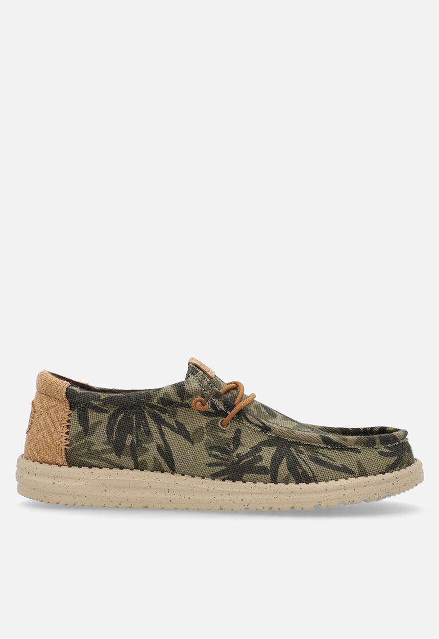 Hey Dude - Wall Palm Jute - Burnt Olive/Ginger Brown