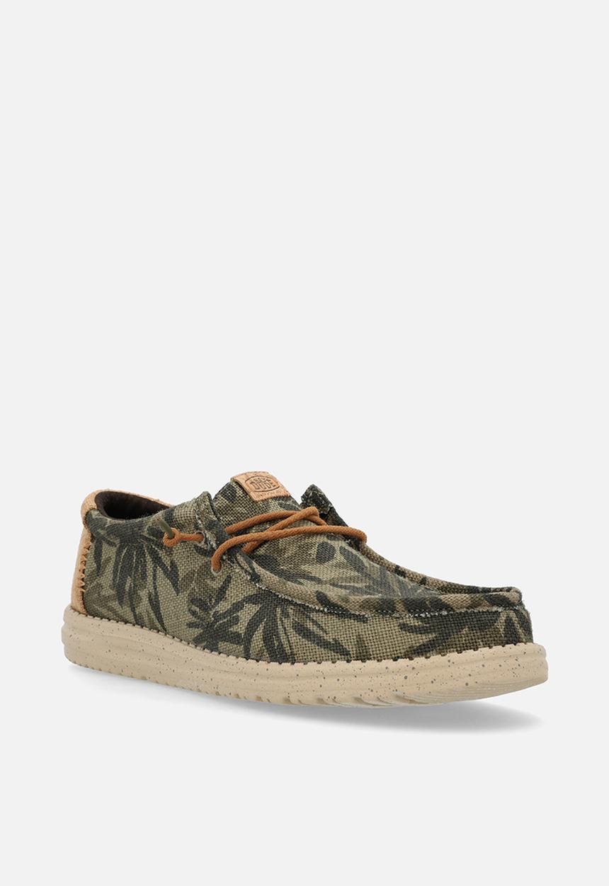 Hey Dude - Wall Palm Jute - Burnt Olive/Ginger Brown