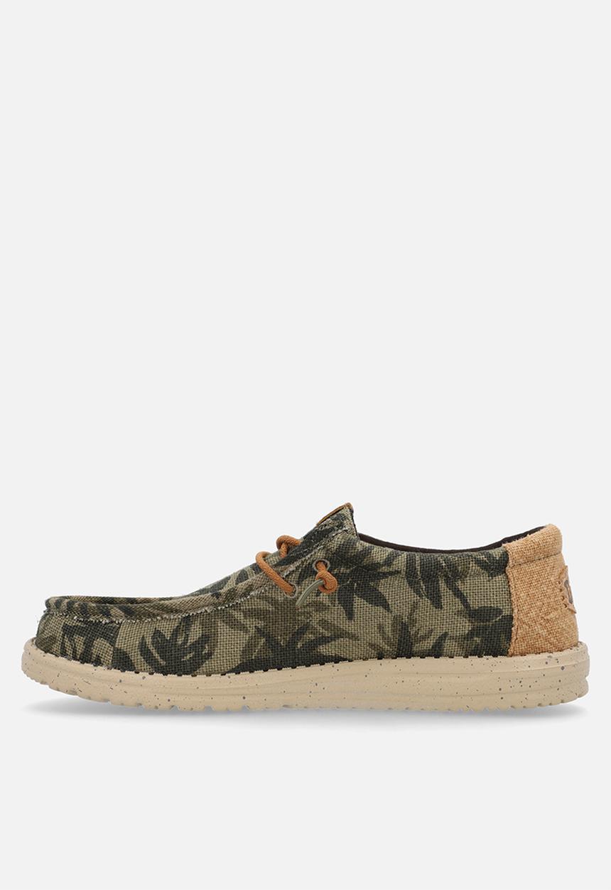 Hey Dude - Wall Palm Jute - Burnt Olive/Ginger Brown