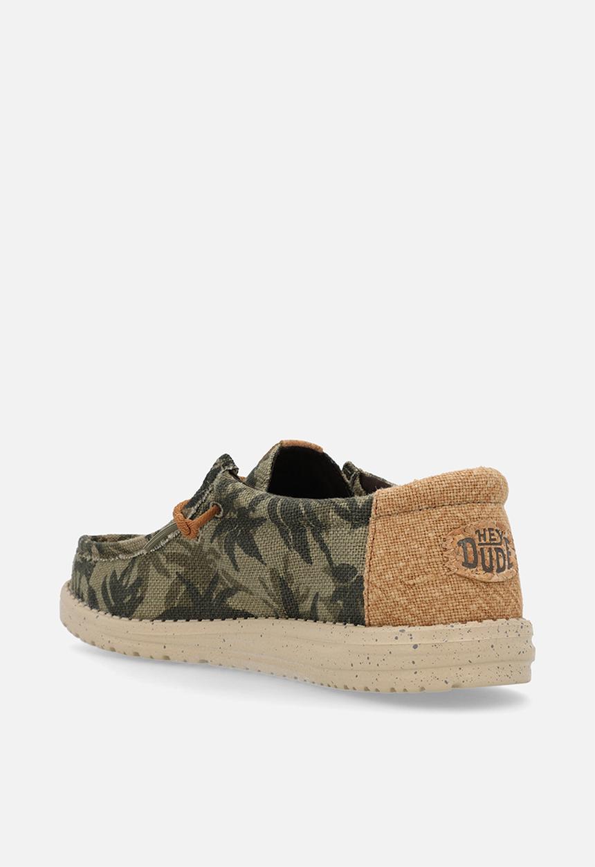 Hey Dude - Wall Palm Jute - Burnt Olive/Ginger Brown