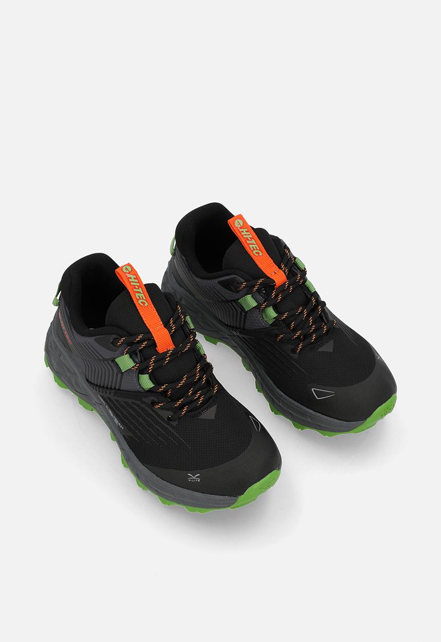 Hi-Tec - Fuse trail low junior - black/kelp forest