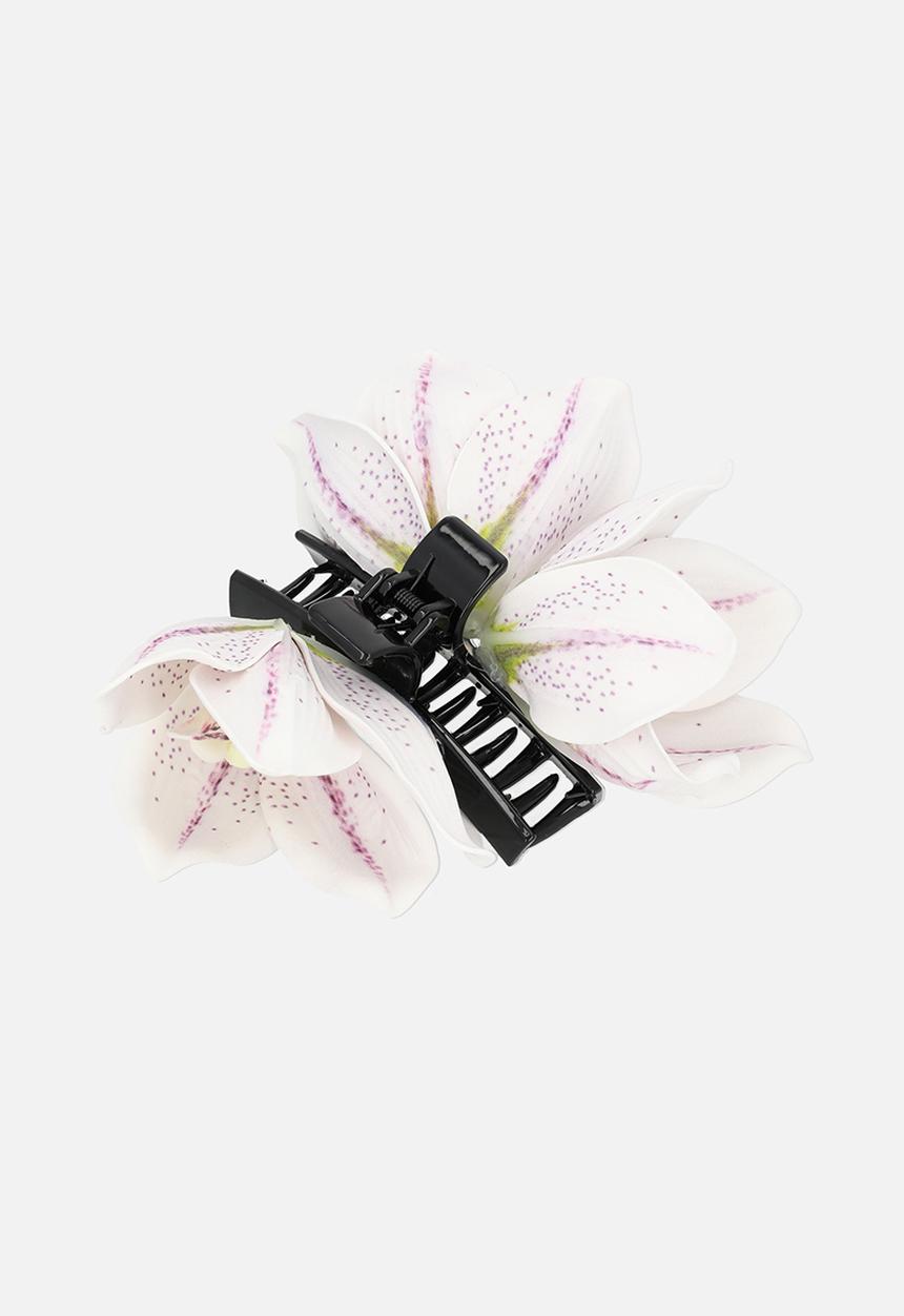 Tessa Design - Bergonia orchid blossoms hair accessory - purple