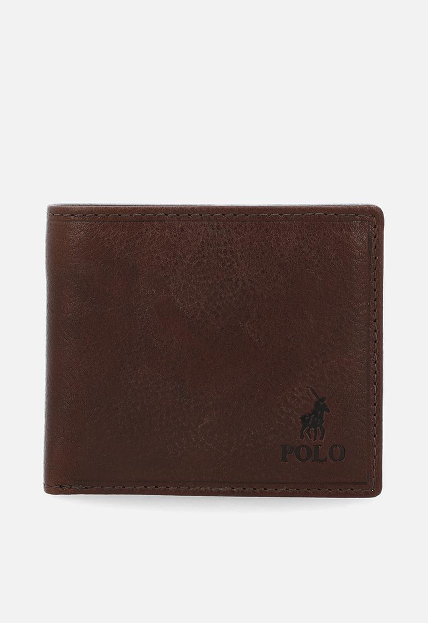 POLO - Credit Card Wallet  - Brown