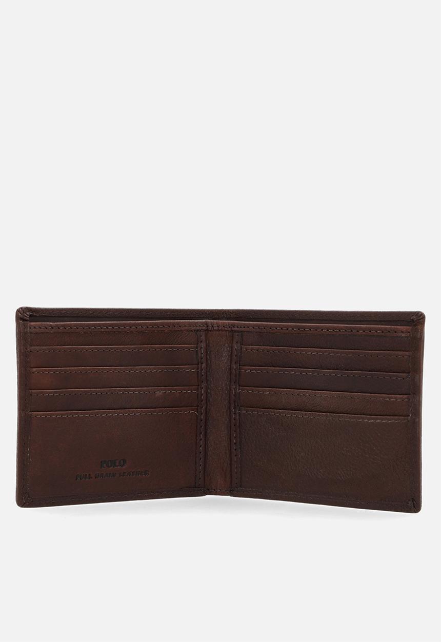 POLO - Credit Card Wallet  - Brown