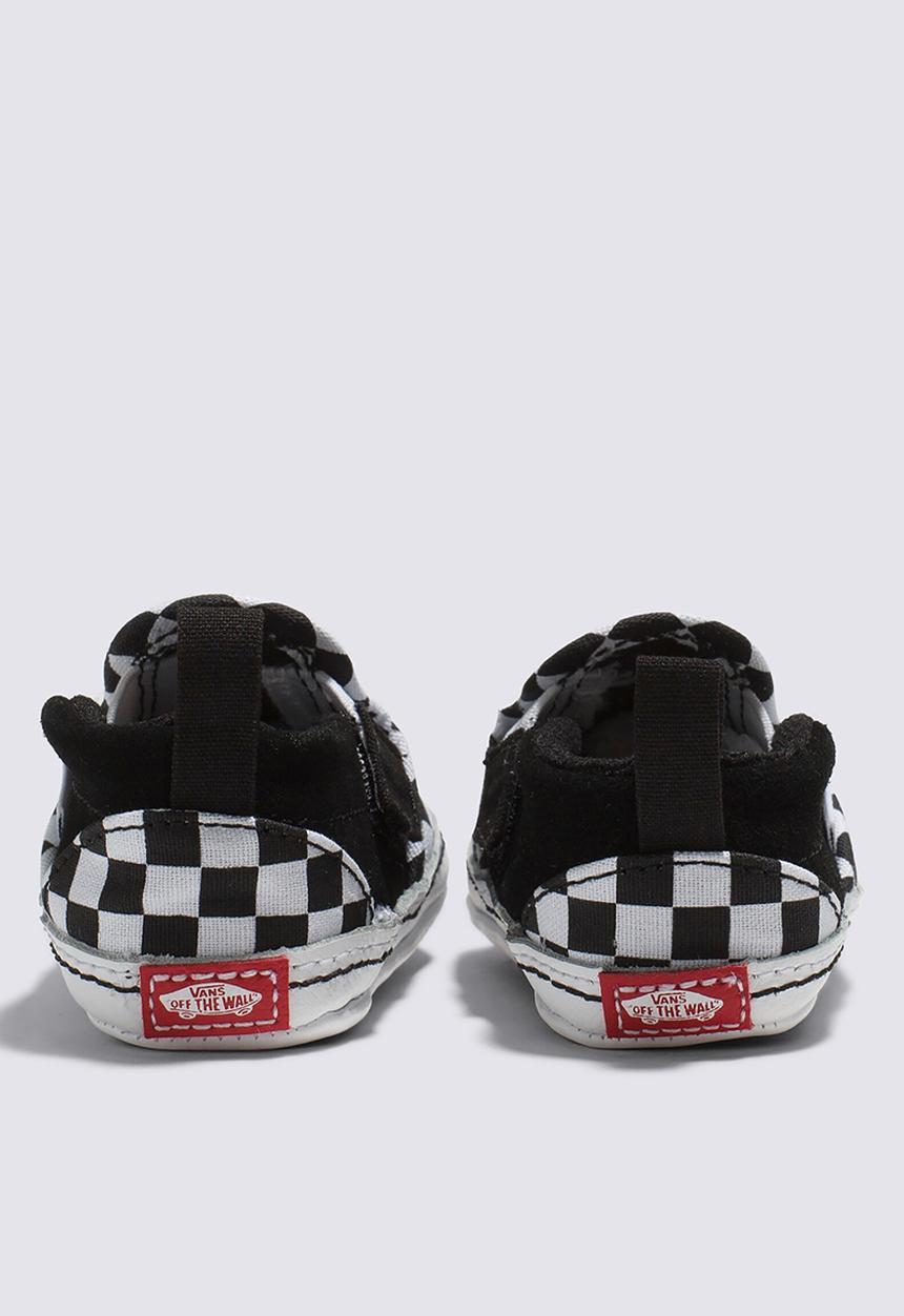 Vans - IN Slip-On V Crib-(Checker) Black/Truewhite