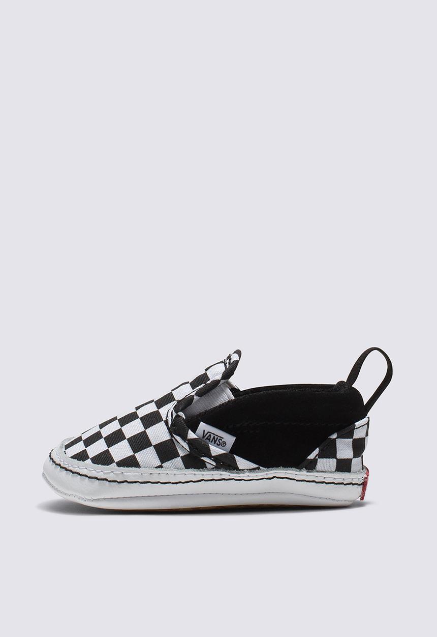 Vans - IN Slip-On V Crib-(Checker) Black/Truewhite