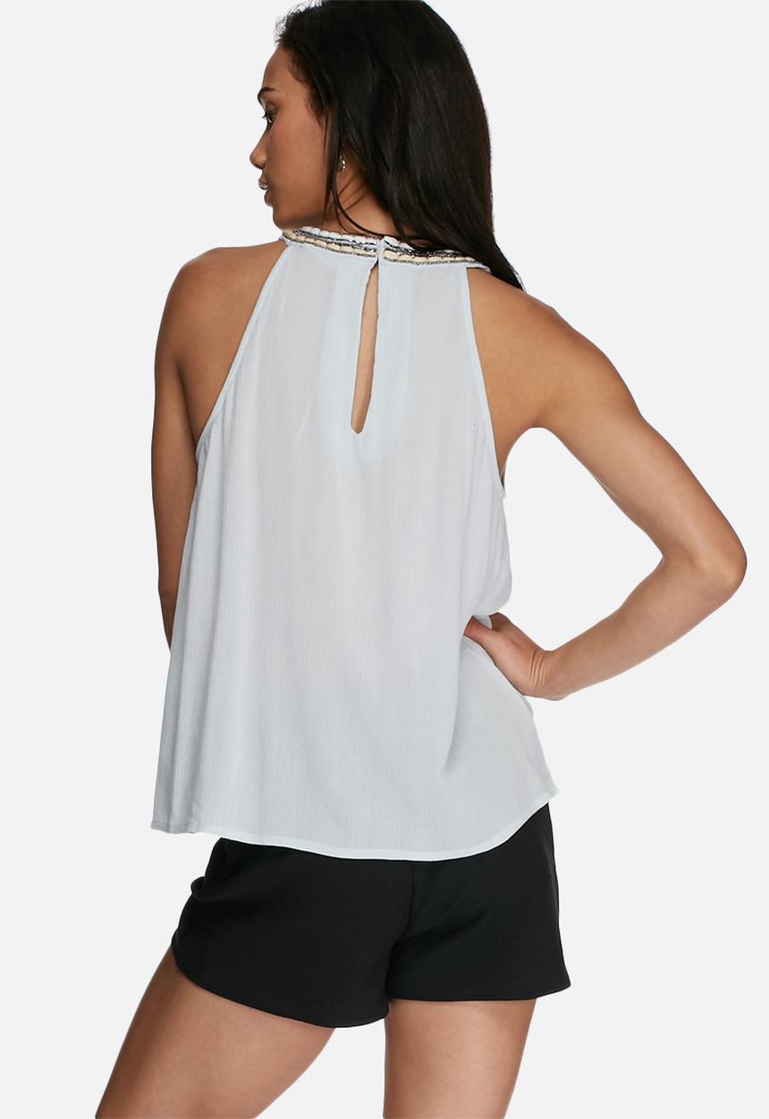 Vero Moda - Zura beaded halterneck top