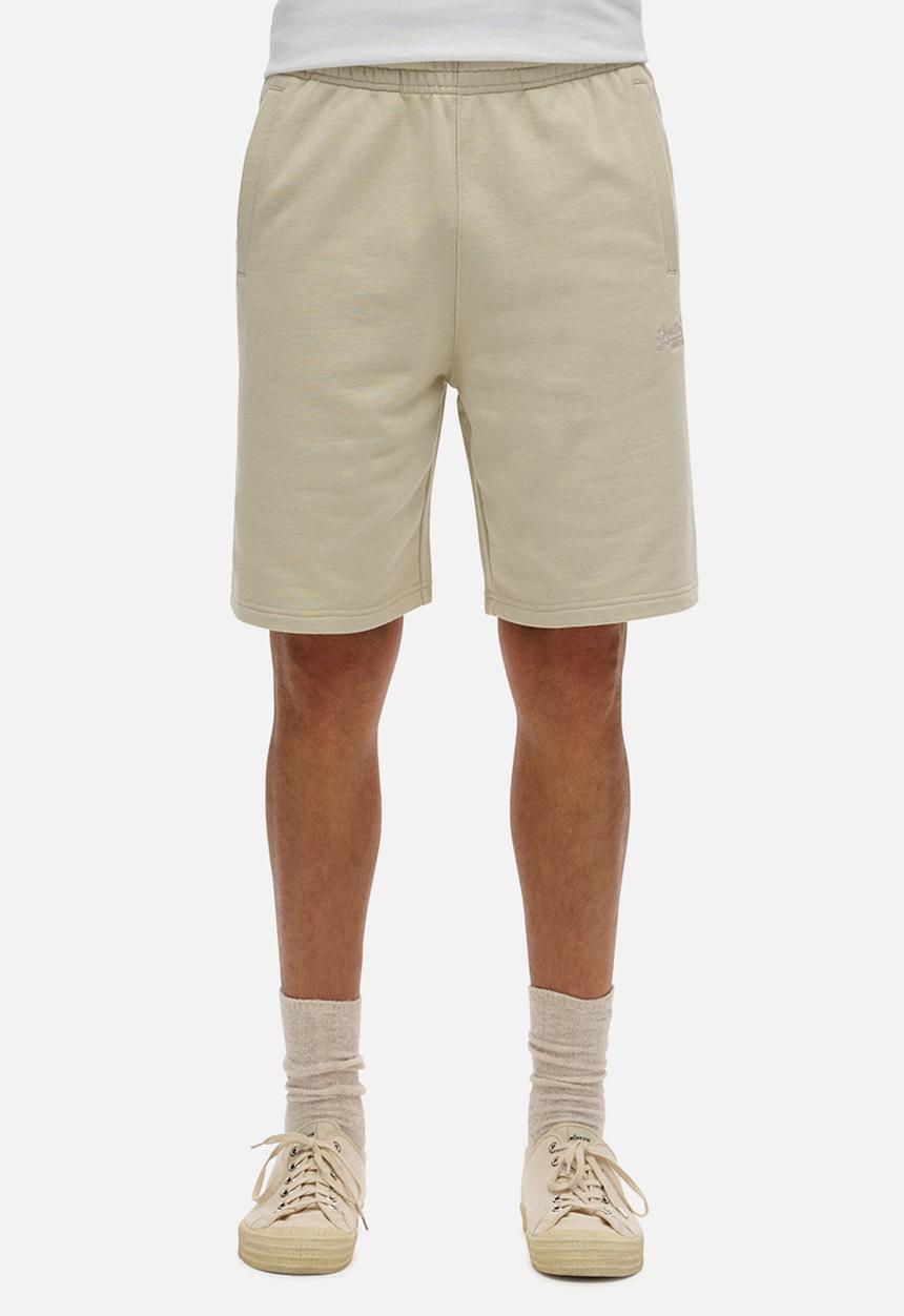 Superdry. - Essential Logo Jersey Short Ub - Light Stone Beige
