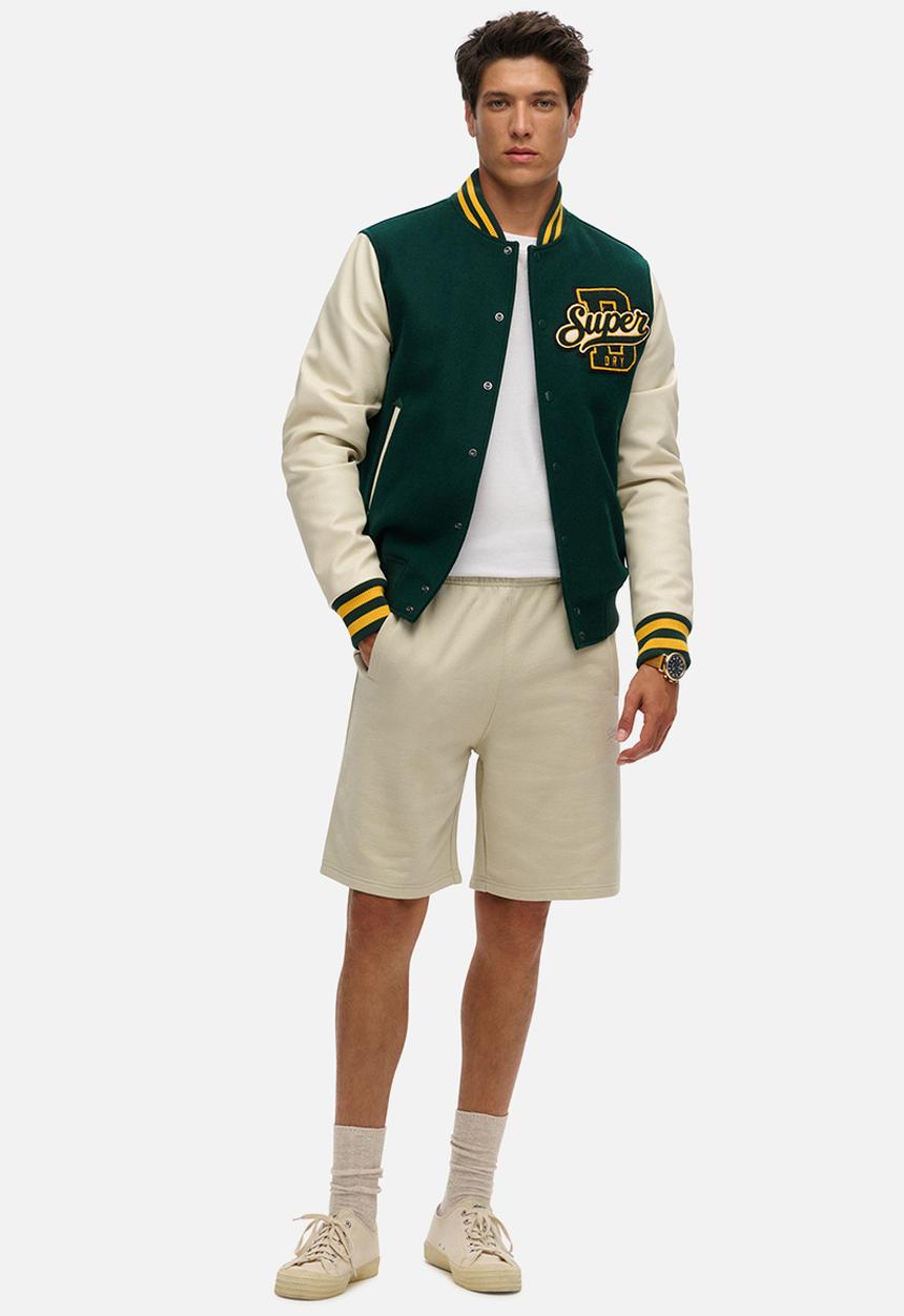 Superdry. - Essential Logo Jersey Short Ub - Light Stone Beige