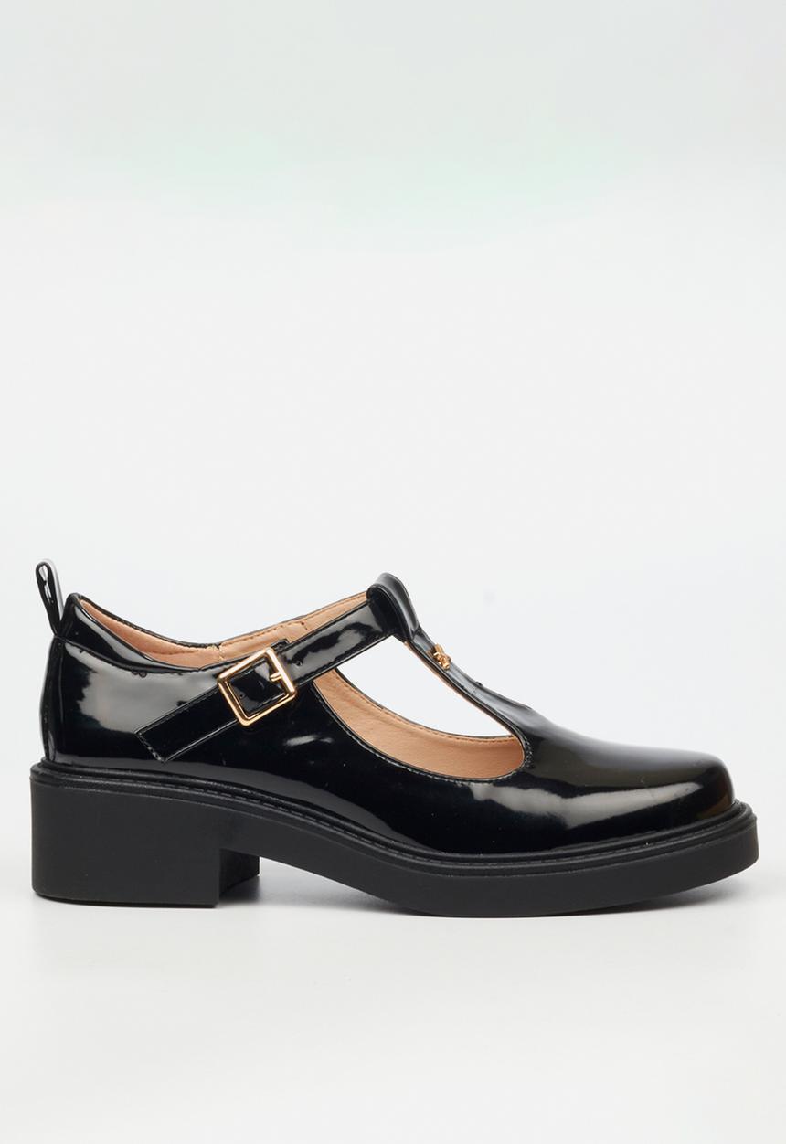 Rock & Co - Cryptic 1 mary-jane - black