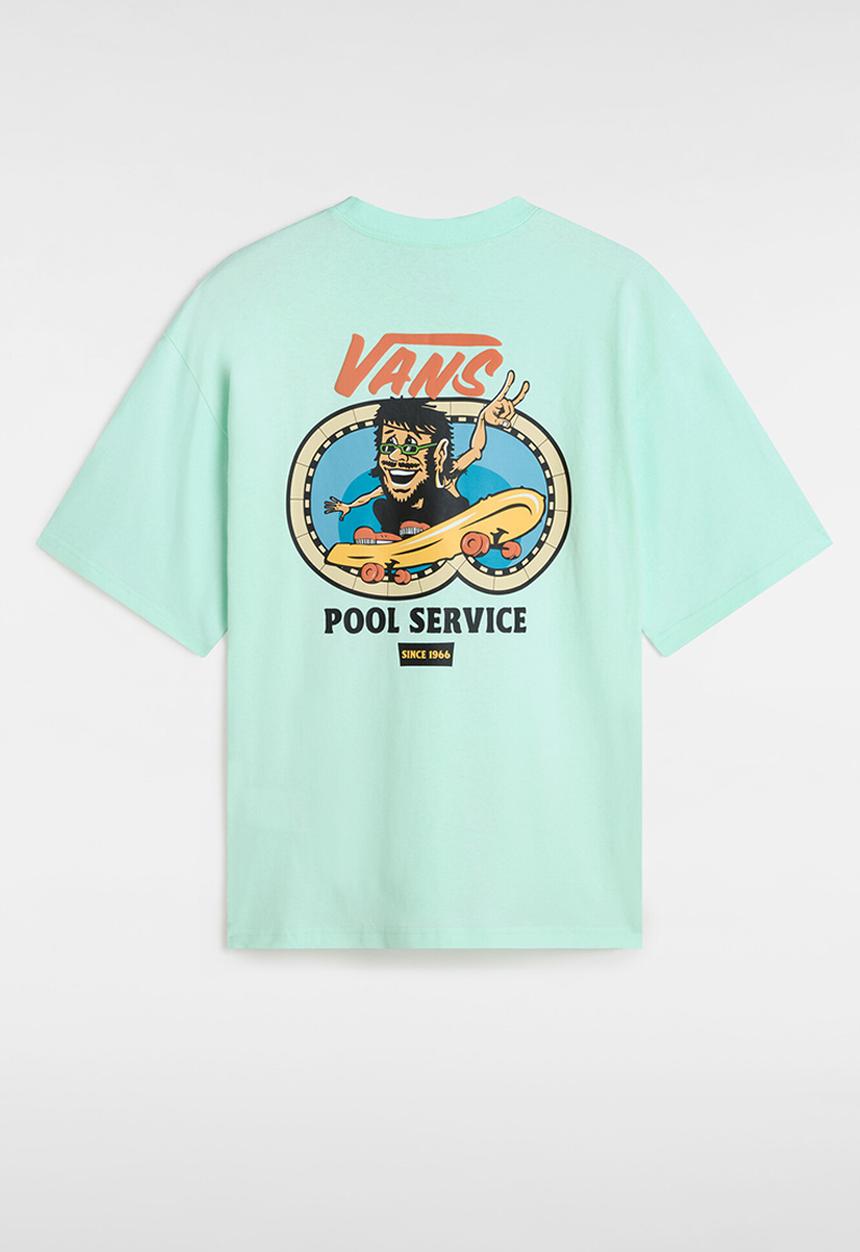 Vans - Pool service loose short sleeve - blue bay