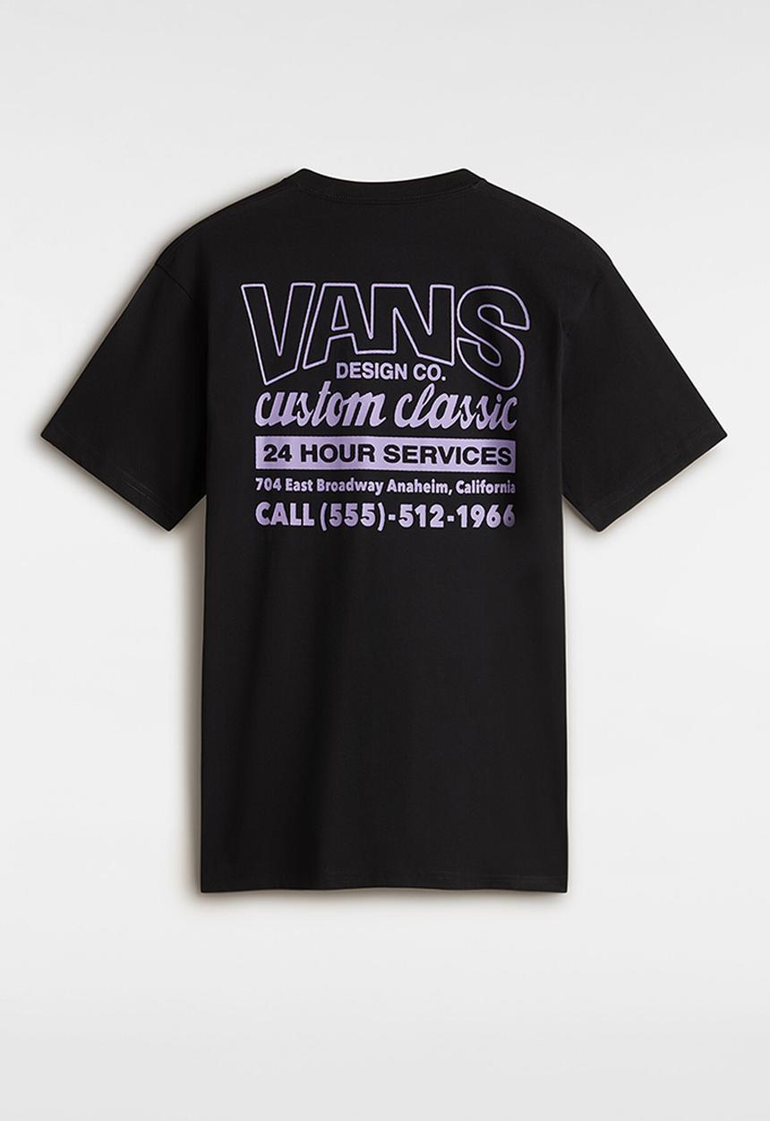 Vans - Shop front short sleeve - black